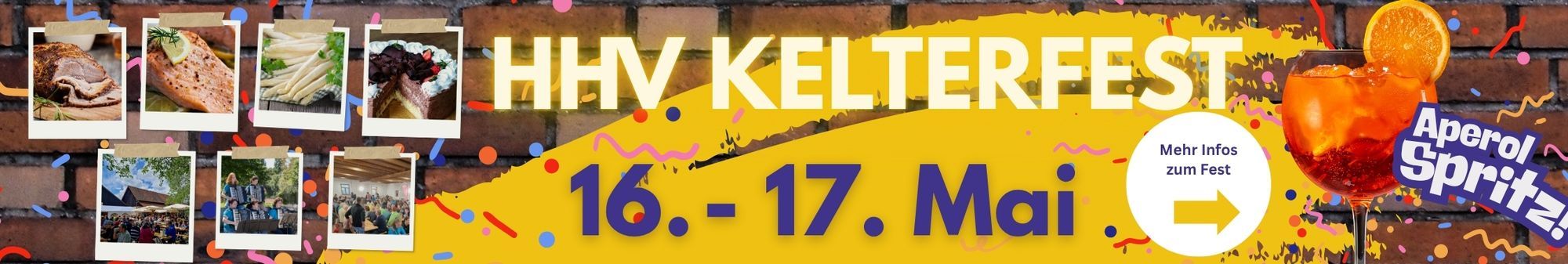 Kelterfest 2026 Banner